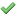 Green tick icon
